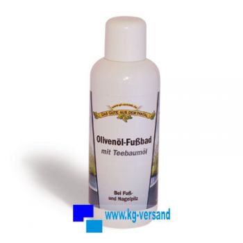Olivenöl-Fußbad mit Teebaumöl 250 ml