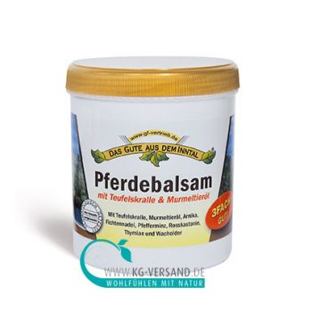 Pferdebalsam mit Teufelkralle & Murmeltieröl 500 ml