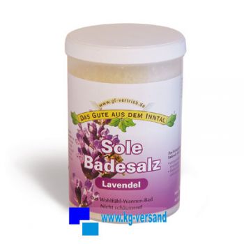 Sole Badesalz - Lavendel 1000 ml