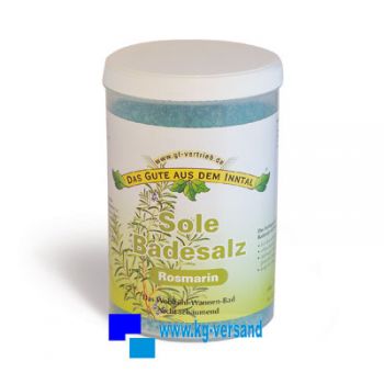 Sole Badesalz - Rosmarin 1000 ml