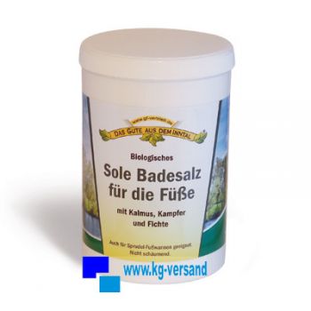 Sole Badesalz für die Füße 1000 ml