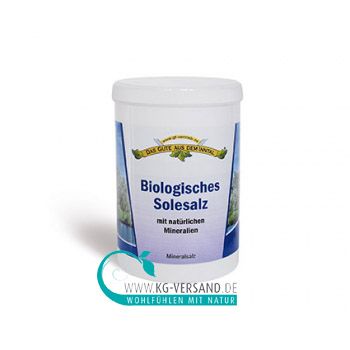 Biologisches Solesalz mit natürlichen Mineralien  1000g