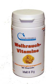 Weihrauch + Vitamine Plus - 60 Kapseln