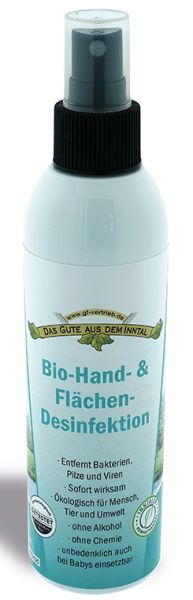 Bio-Hand- & Flächen Desinfektionsspray  250 ml