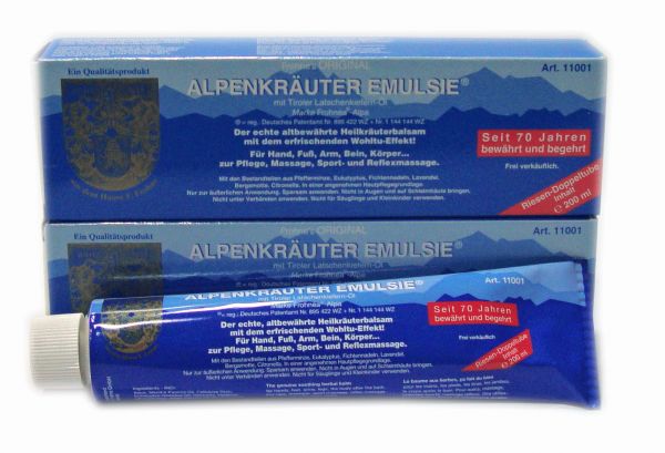 2 Tuben Alpenkräuter Emulsie 200 (2x200ml)
