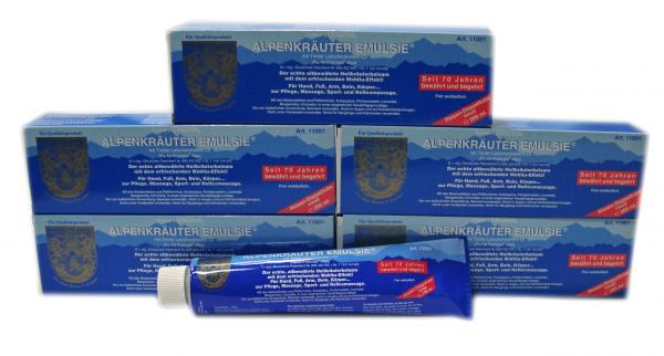 5 Tuben Alpenkräuter Emulsie 200 (5x200ml)