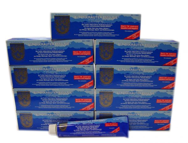 9 Tuben Alpenkräuter Emulsie 200 (9x200ml)