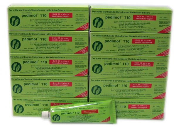 10 Tuben Pedimol 110 (Inhalt 10 x 100ml)