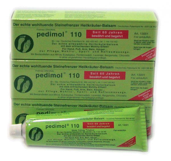 3 Tuben Pedimol 110 (Inhalt 3 x 100ml)