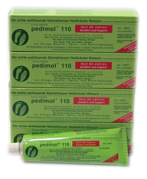 4 Tuben Pedimol 110 (Inhalt 4 x 100ml)