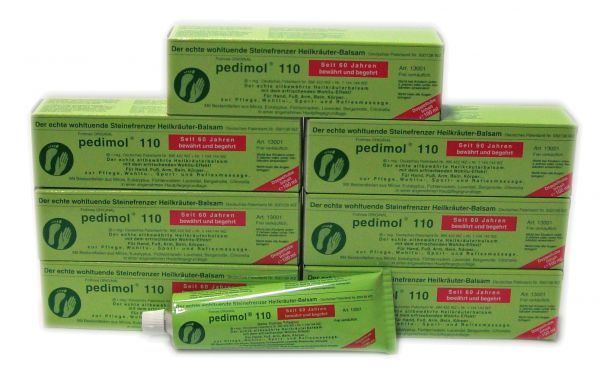 7 Tuben Pedimol 110 (Inhalt 7 x 100ml)