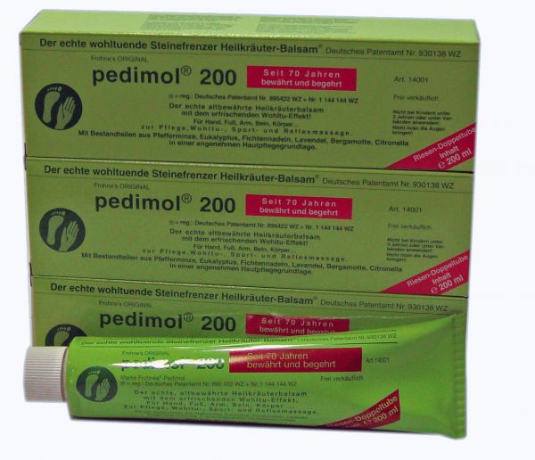 3 Tuben Pedimol 200 (Inhalt 3 x 200ml)