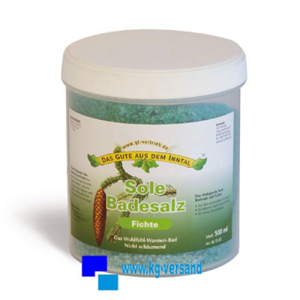Sole Badesalz - Fichte 500ml