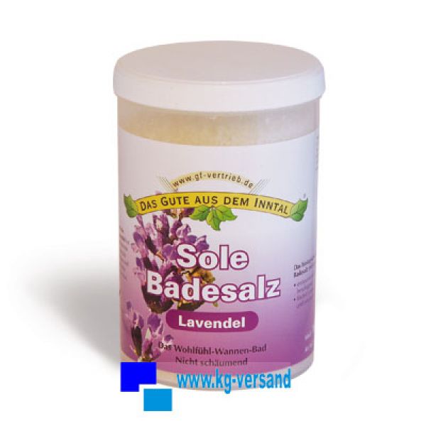 Sole Badesalz - Lavendel 1000 ml