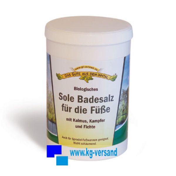 Sole Badesalz für die Füße 1000 ml